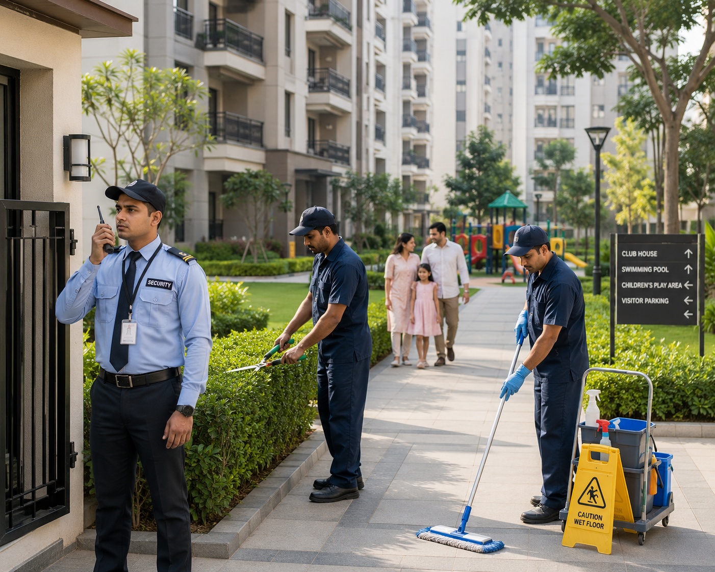 Residential Caretakers and Facility Management